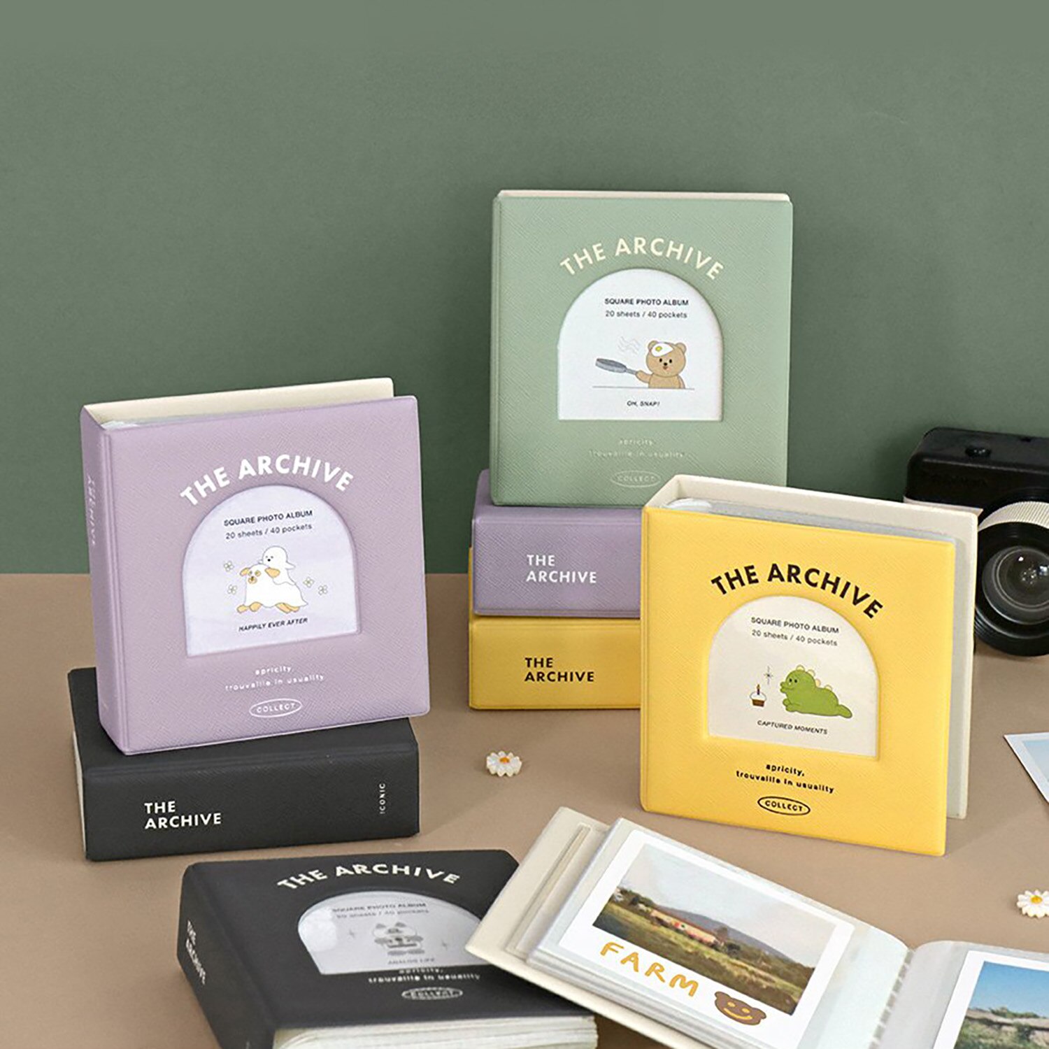 Álbum Mini Icónico Lavender Square 7