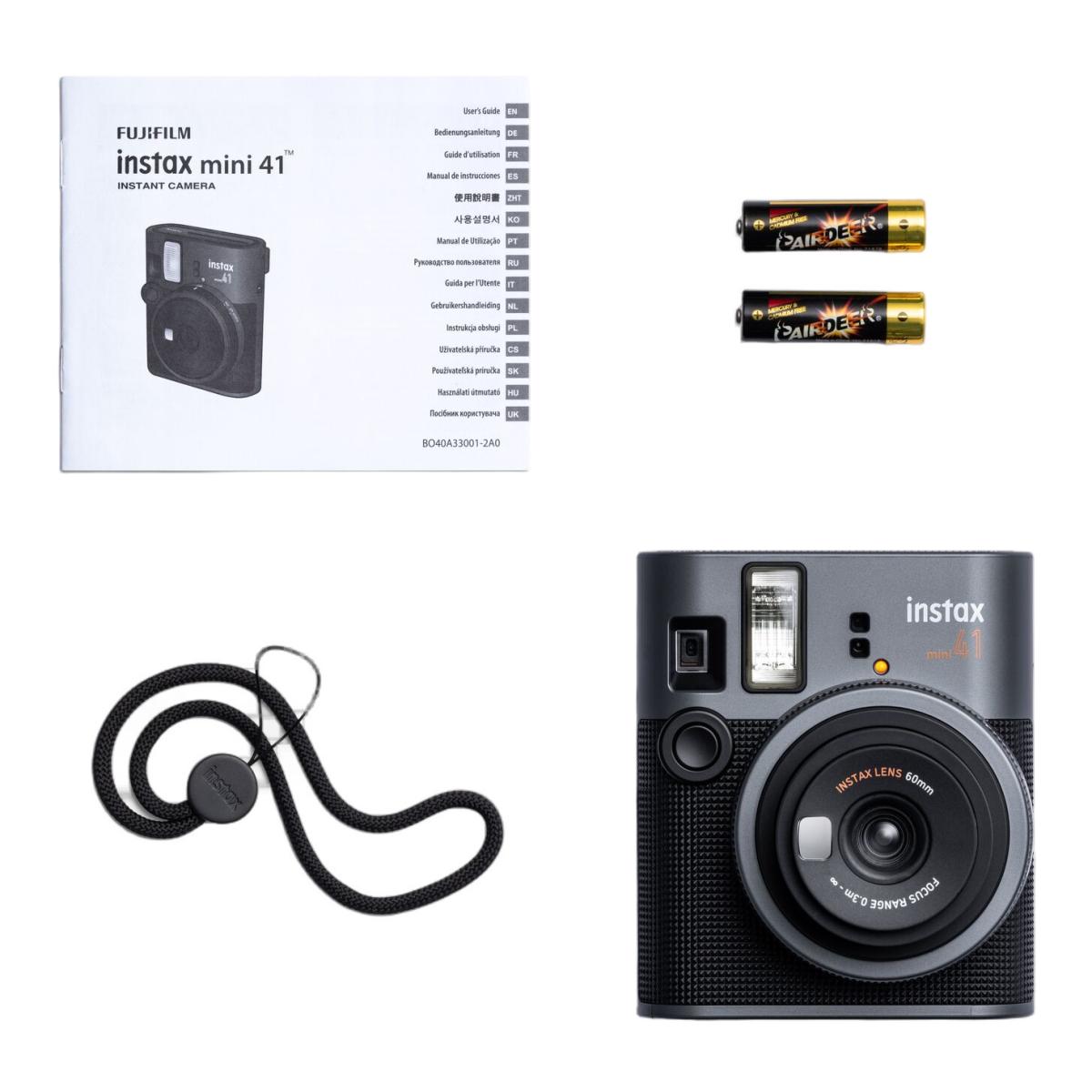 Câmara instantânea analógica instax mini 41 Preto-6