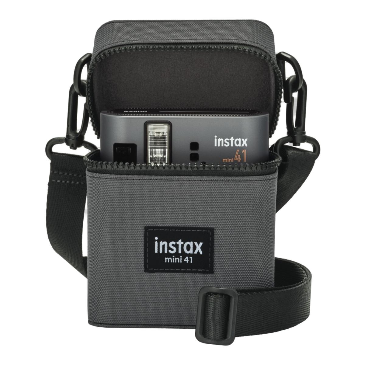 Capa original para Câmara instax mini 41 Preto-2