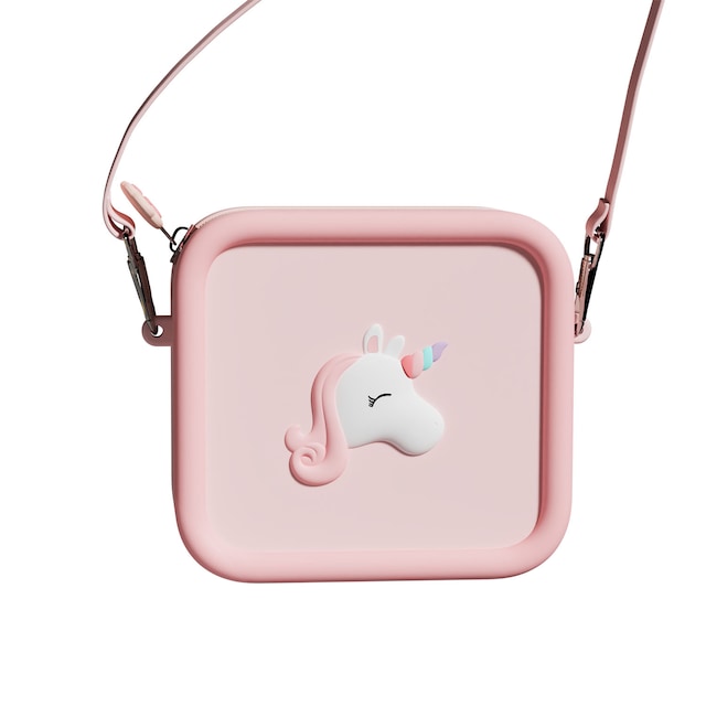 Imagem 0 de Mala Ecológica de Silicone Unicornio para Crianças