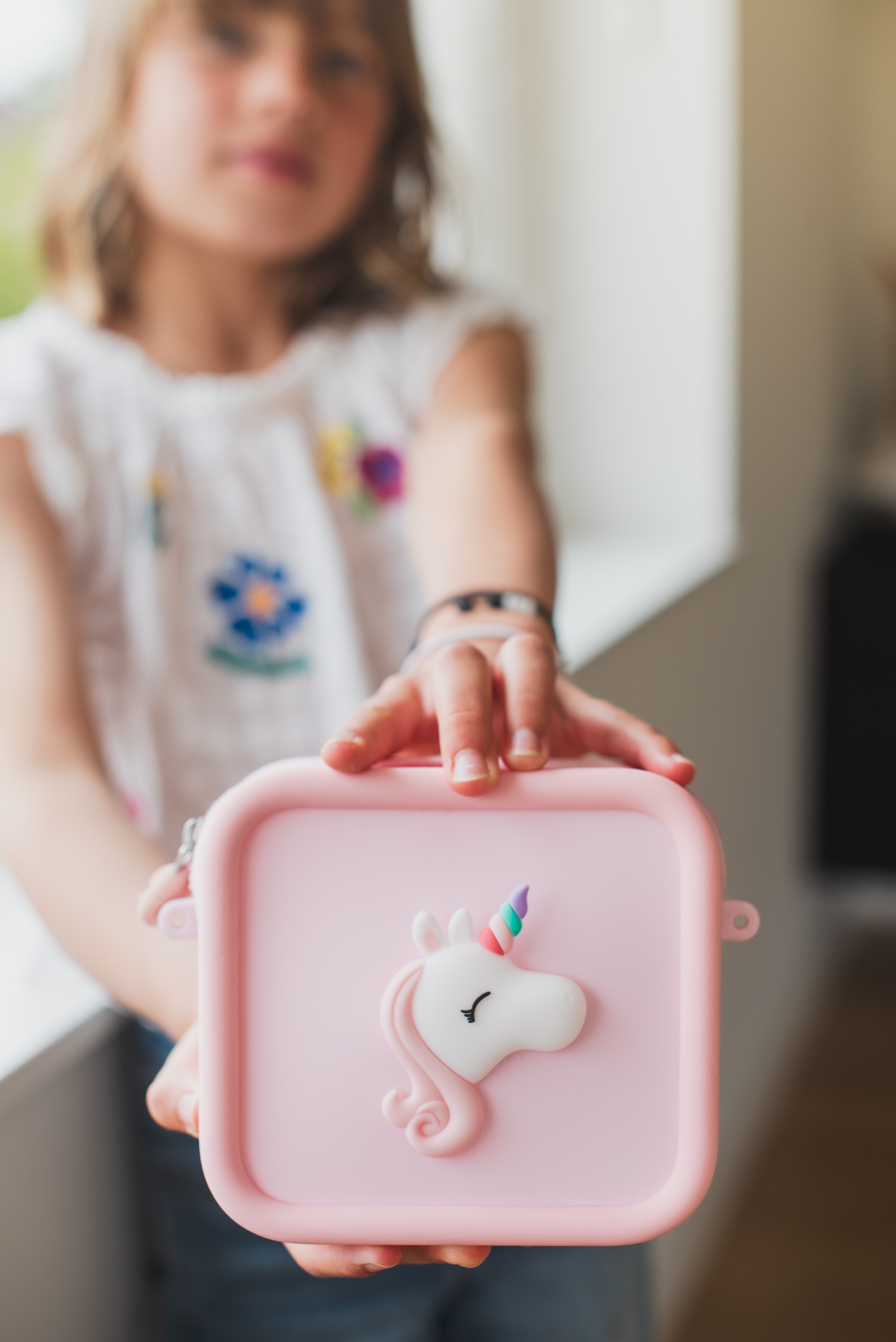 Mala Ecológica de Silicone Unicornio para Crianças 4