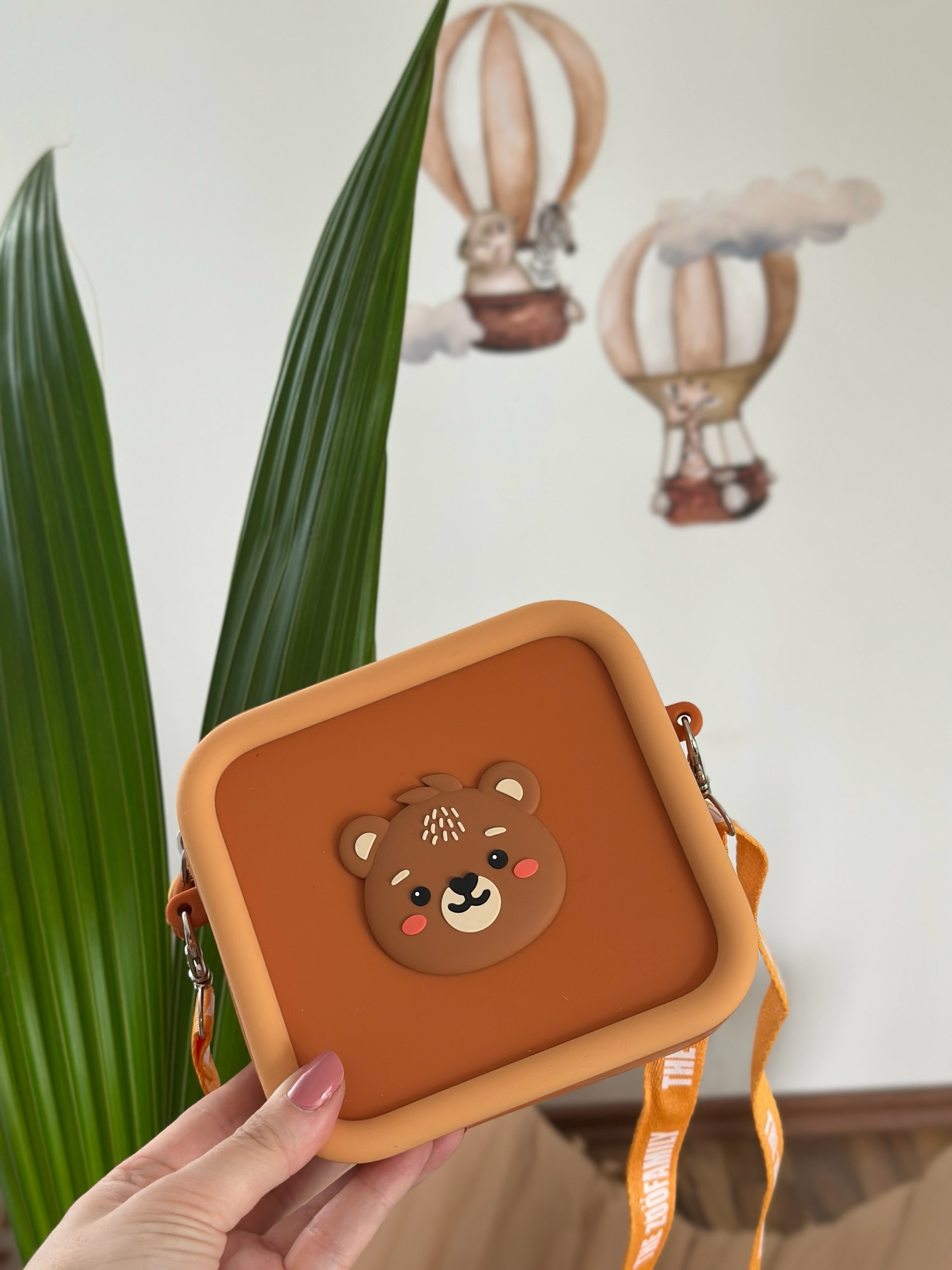 Mala Ecológica de Silicone Urso para Crianças 3