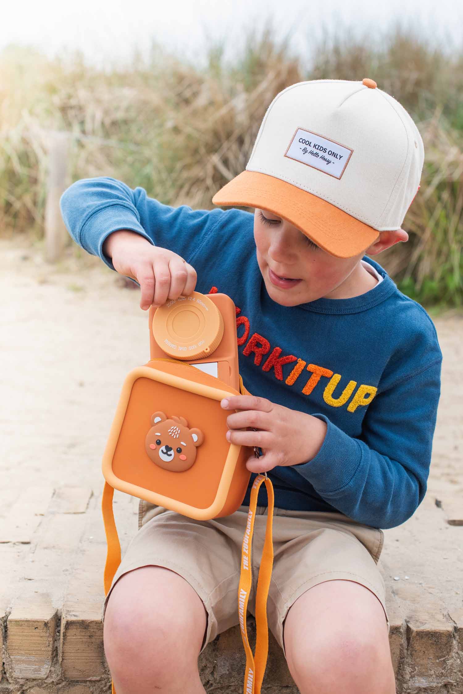Mala Ecológica de Silicone Urso para Crianças 4