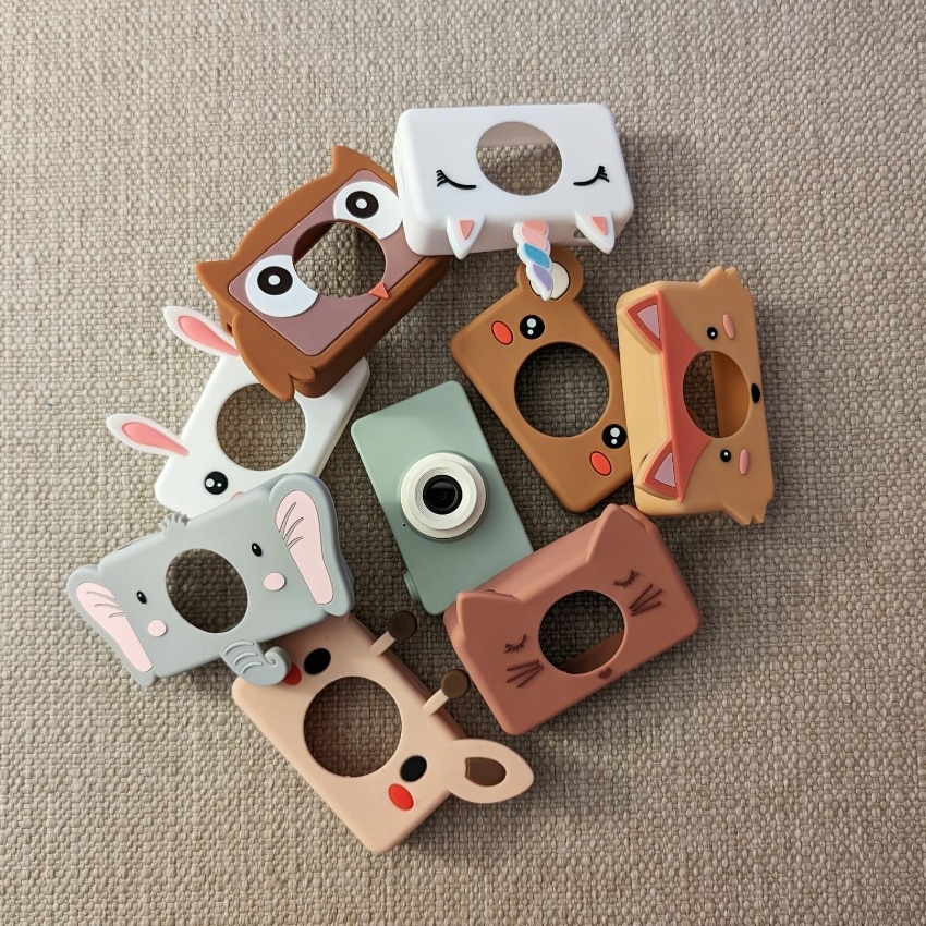Capa Ecológica de Silicone Urso para Câmaras C1 Zoo Friends 3