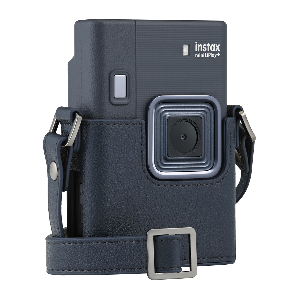 Imagem 0 de Capa Original para a Câmara Instax mini LiPlay+ - Cor Azul Meia-Noite