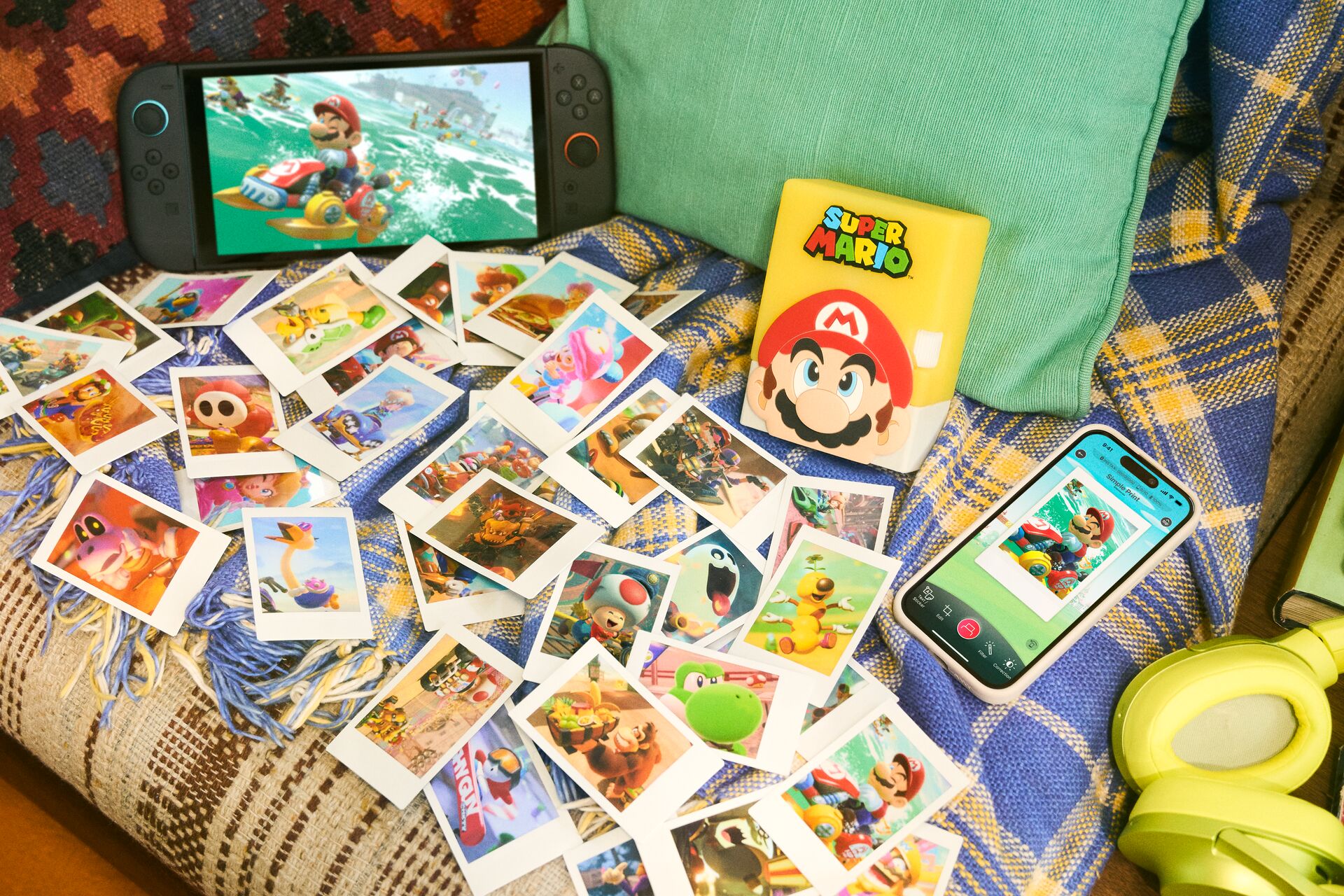 Kit Impressora Instax Mini Link 3 Edição Super Mario 9