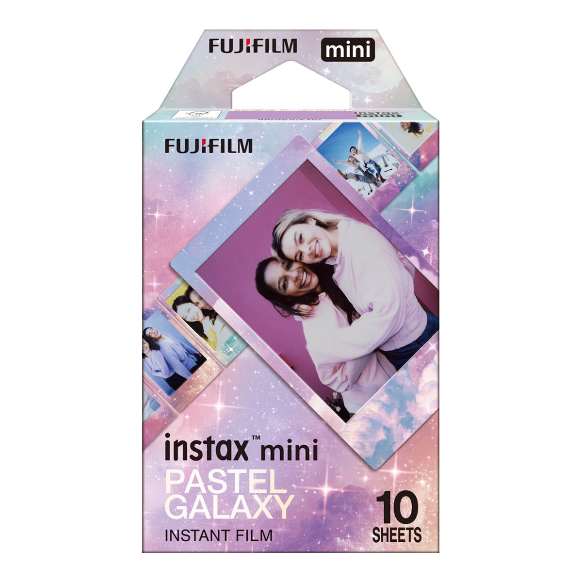 Película instantánea Fujifilm instax mini Galaxy 10 hojas - Pastel Pastel-1