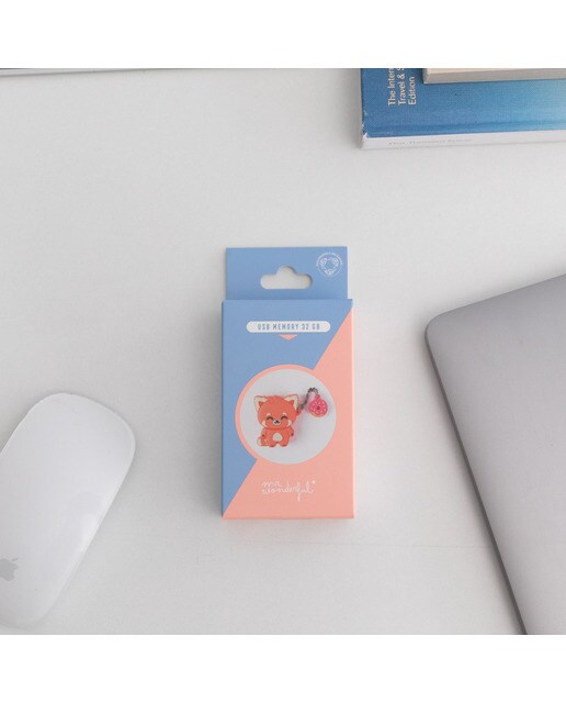 Pendrive Panda 32 GB - Vermelho 6