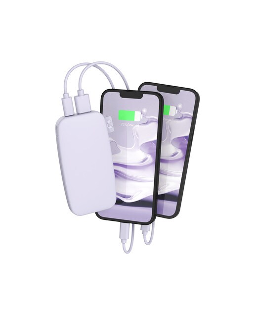 Powerbank 6000 mAh - Dreamy Lilac 3