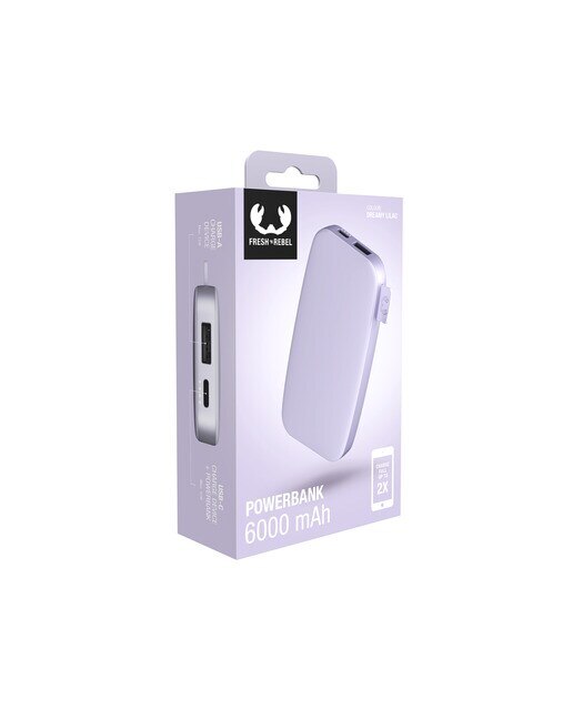 Powerbank 6000 mAh - Dreamy Lilac 6