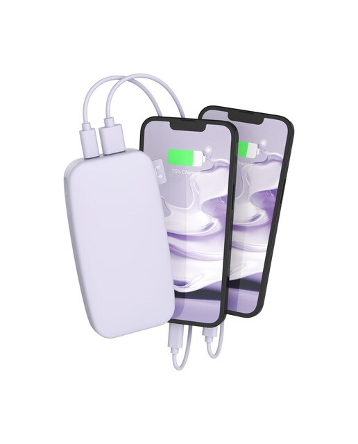 Powerbank 12000 mAh - Dreamy Lilac 2