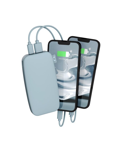 Powerbank 12000 mAh - Dusky Blue 2