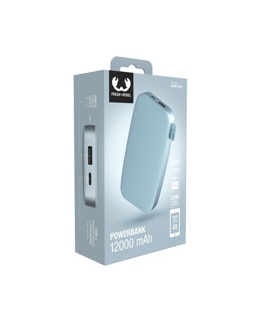 Powerbank 12000 mAh - Dusky Blue 5