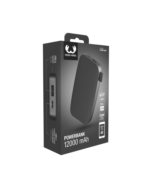 Powerbank 12000 mAh - Storm Grey 5