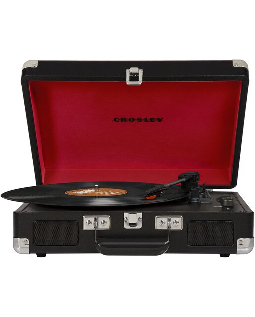 Gira-Discos Crosley Portátil Deluxe BT Preto 1