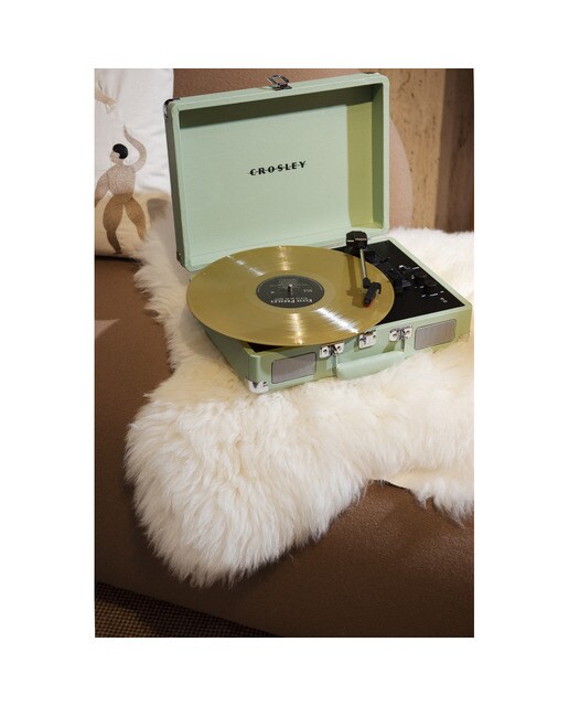 Gira-discos Bluetooth Crosley Verde Verde-9