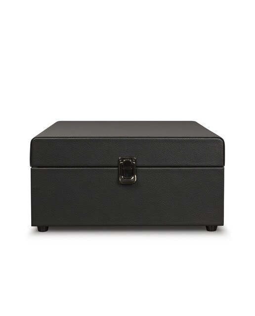 Gira-discos Crosley Bluetooth Voyager preto 4