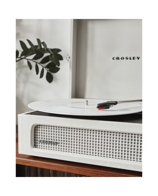 Gira-discos Modern Marketing Concepts INC Bluetooth Crosley Voyager creme 8