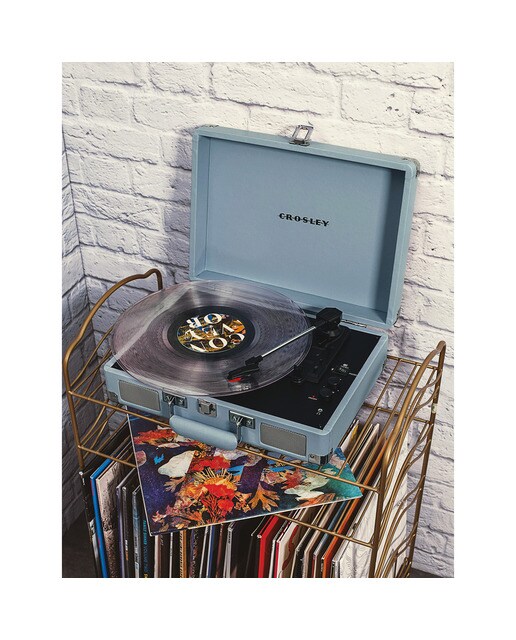 Gira-Discos portátil Crosley Cruiser Plus cinza escuro 6