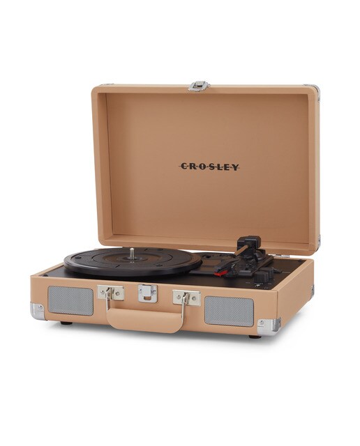Gira-Discos portátil Crosley Cruiser Plus beringela 2