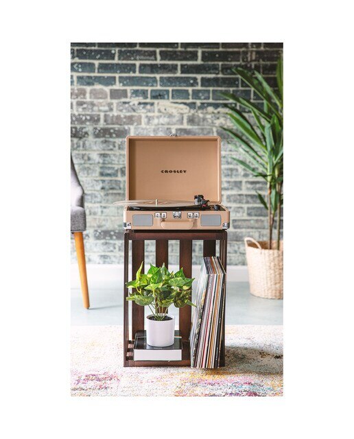 Gira-Discos portátil Crosley Cruiser Plus beringela 6