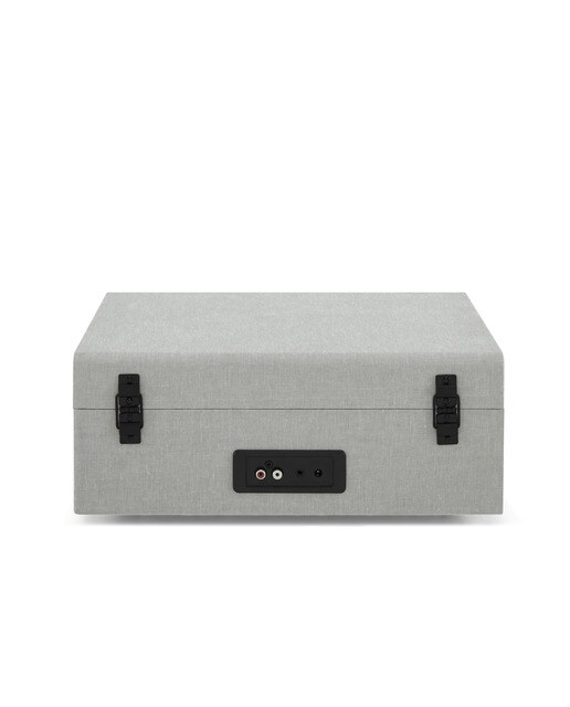 Gira-Discos Crosley Voyager cinza 5