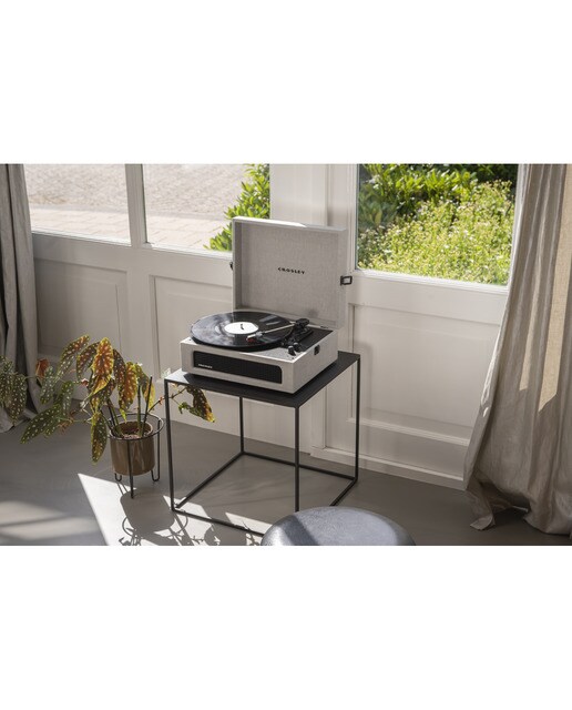 Gira-Discos Crosley Voyager cinza 6