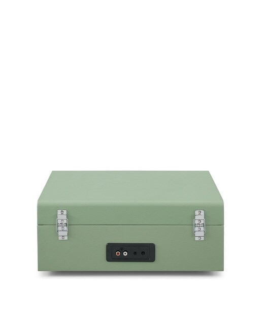 Gira-Discos Crosley Voyager verde claro 5