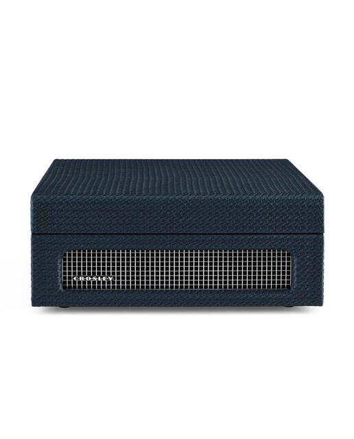 Gira-Discos Crosley Voyager azul escuro 3