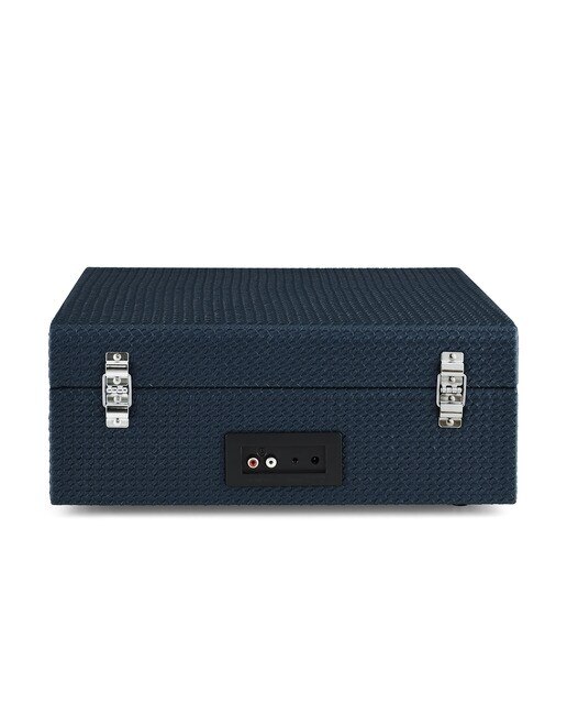 Gira-Discos Crosley Voyager azul escuro 5
