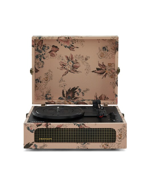 Gira-Discos  Crosley Voyager flores 1