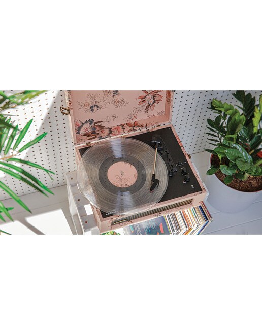 Gira-Discos  Crosley Voyager flores 6