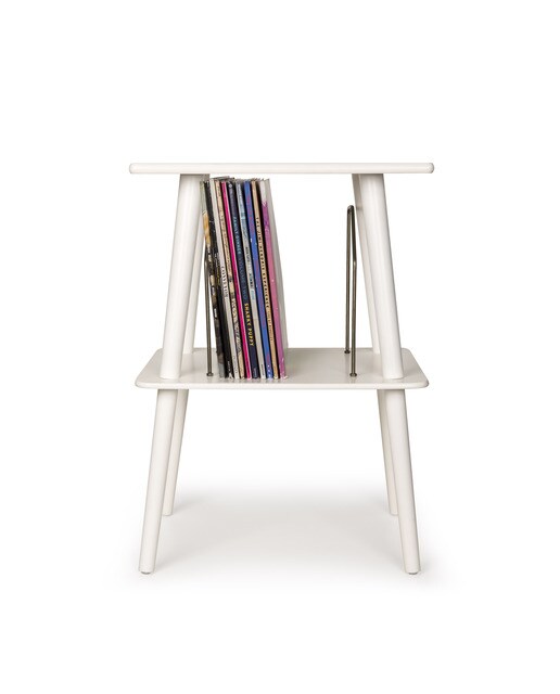 Suporte para gira-discos Croslee Manchester branco 2