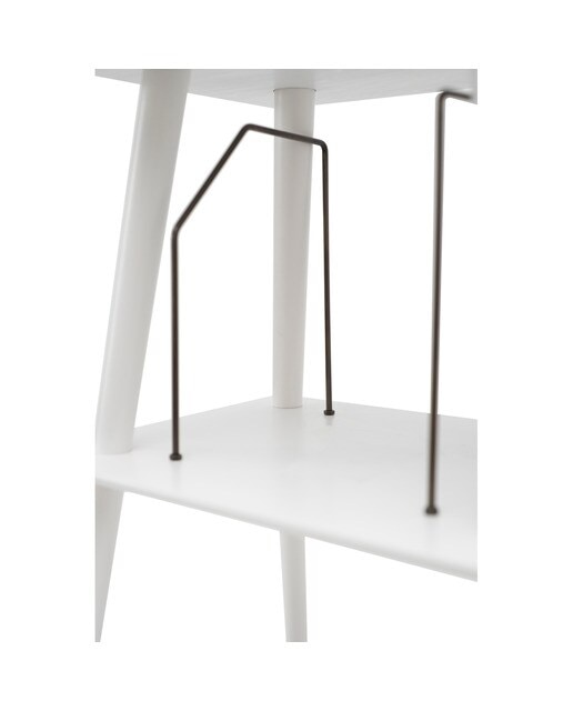 Suporte para gira-discos Croslee Manchester branco 4