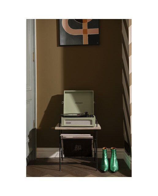 Suporte para gira-discos Croslee wiltshire natural 5