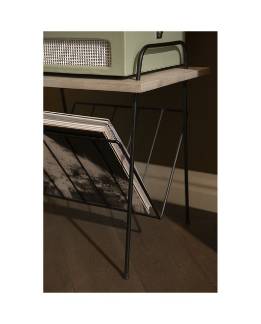 Suporte para gira-discos Croslee wiltshire natural 7
