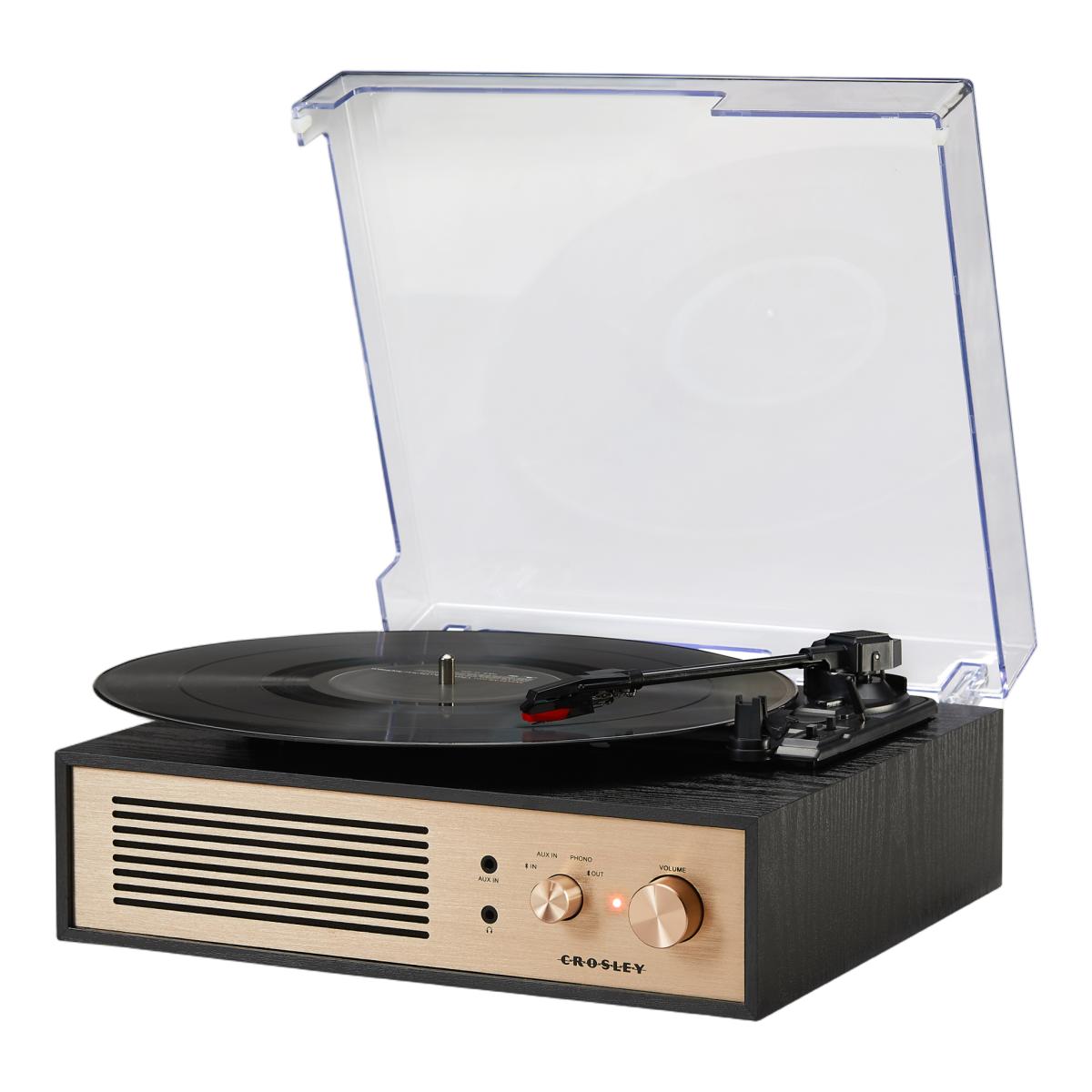 Gira-discos Crosley Miles com Bluetooth - Preto 2