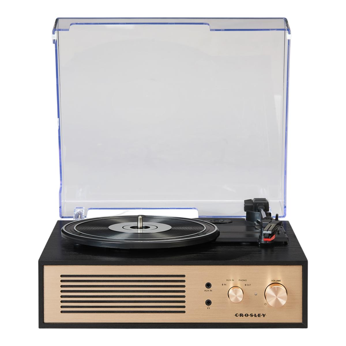Gira-discos Crosley Miles com Bluetooth - Preto 8