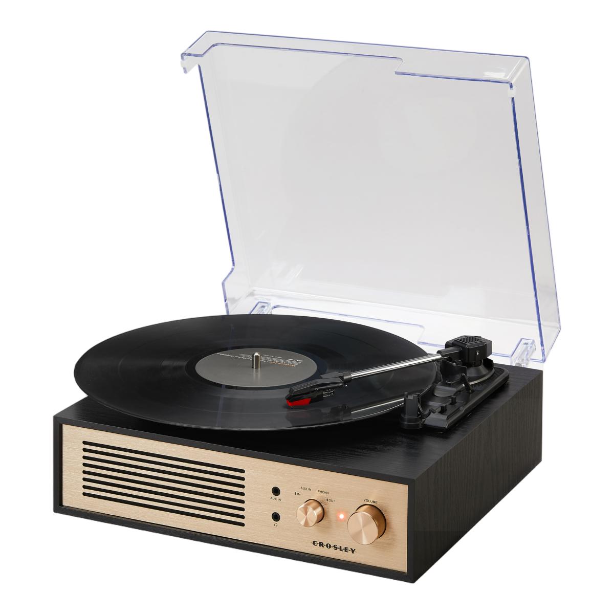 Gira-discos Crosley Miles com Bluetooth - Preto 11