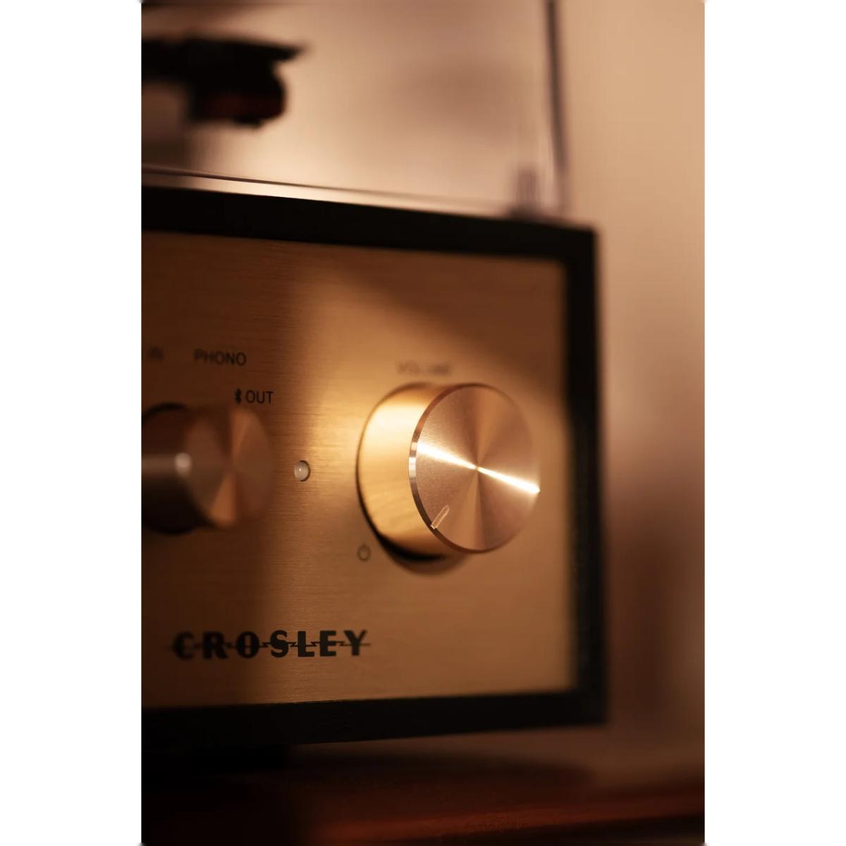 Gira-discos Crosley Miles com Bluetooth - Preto 13