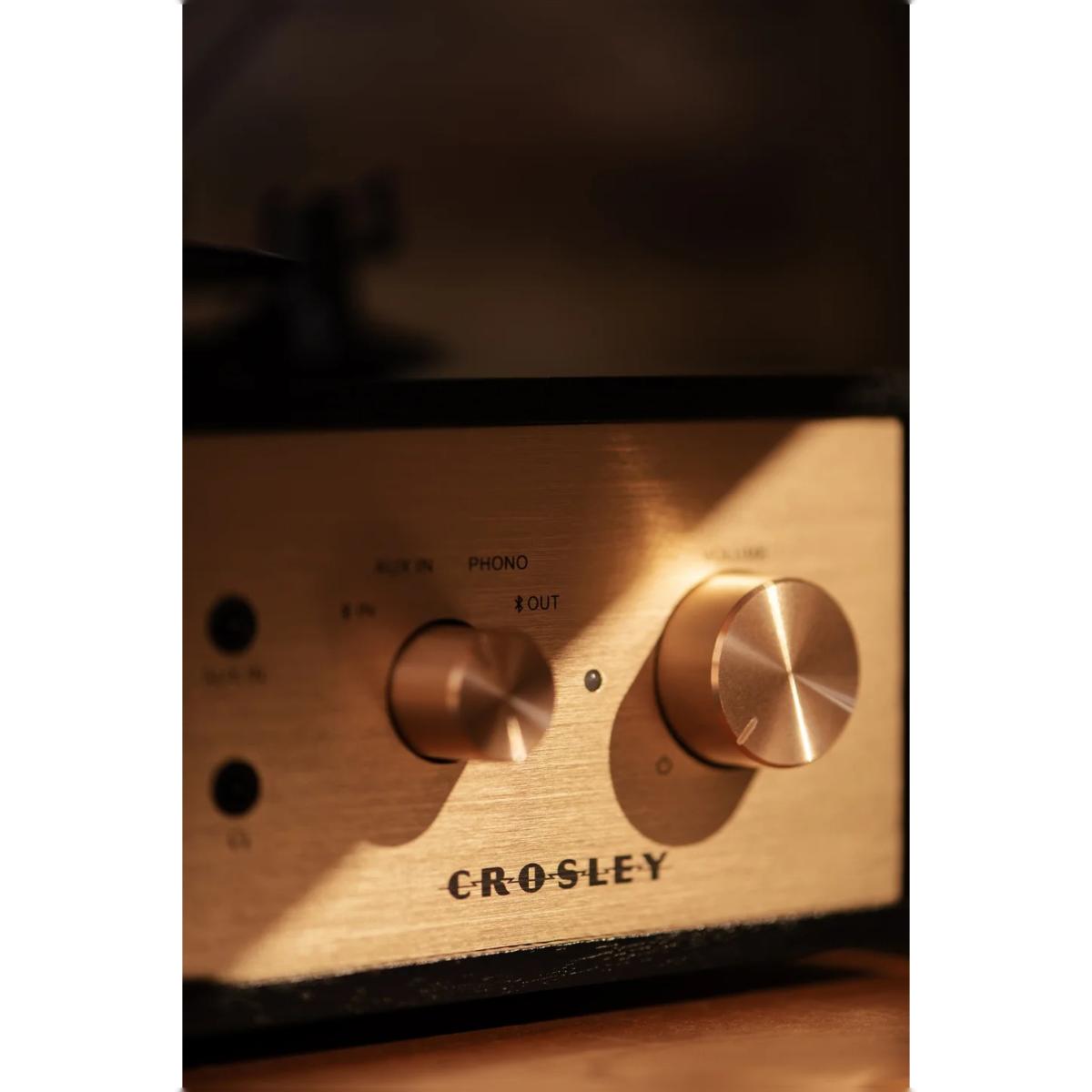Gira-discos Crosley Miles com Bluetooth - Preto 15
