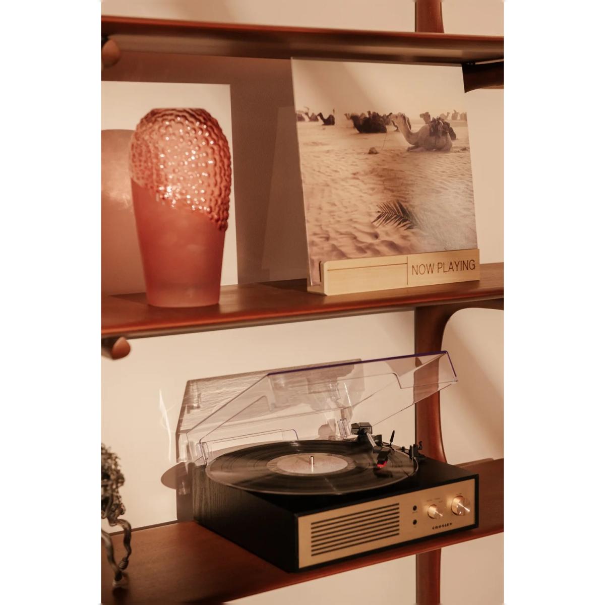 Gira-discos Crosley Miles com Bluetooth - Preto 20