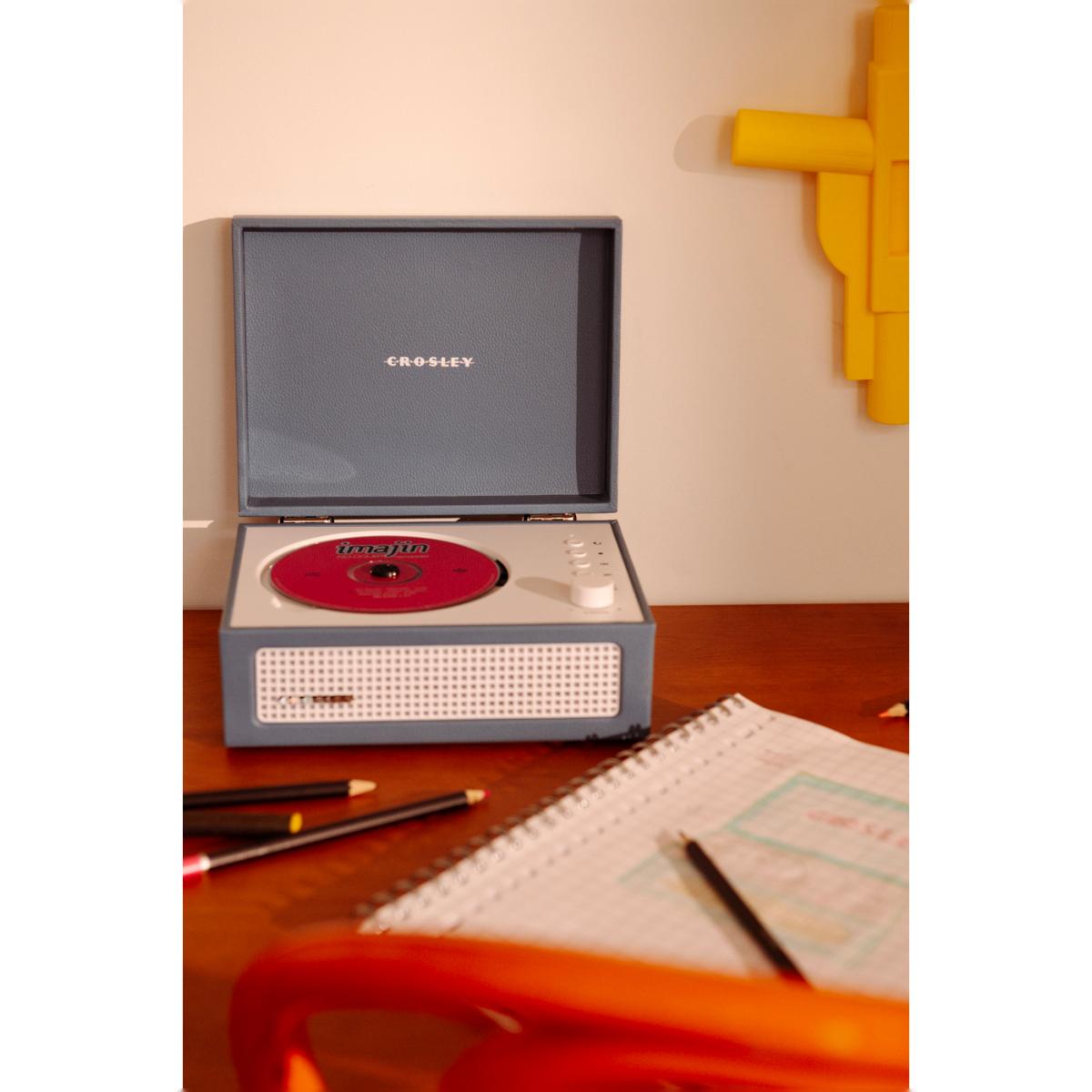 Reproductor de CD Crosley Voyager - Azul Lavado 13