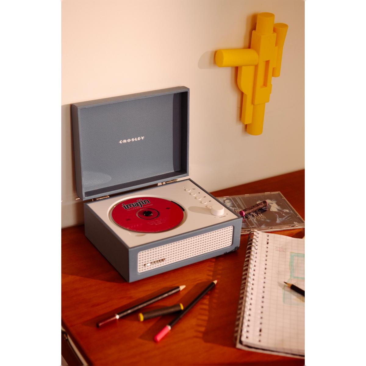 Reproductor de CD Crosley Voyager - Azul Lavado 14