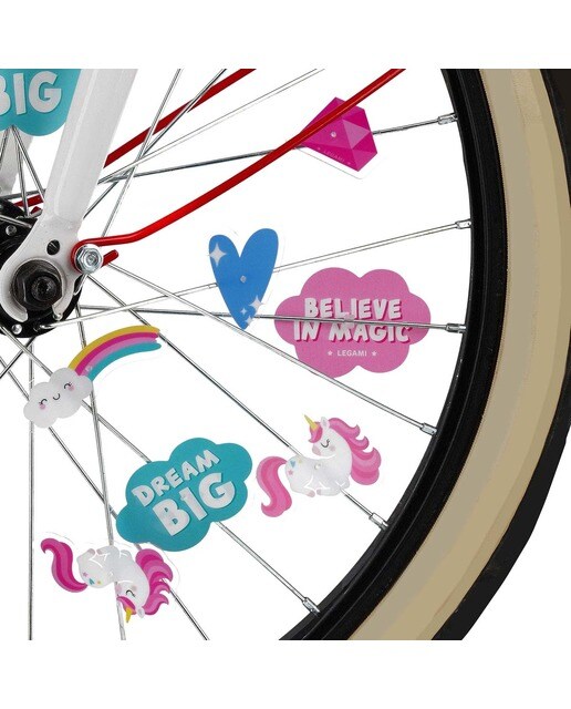 Conjunto Adornos Bicicleta Unicorn 2