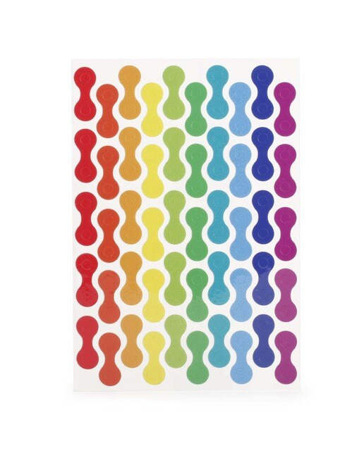 Adesivos para Bicicleta Cadeia de Cores 1
