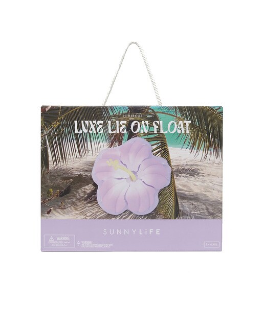 Imagem 0 de Colchão Insuflável Sunnylife Hibiscus Lilás