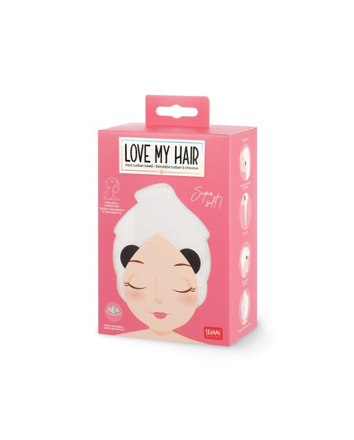 Toalha para o cabelo Legami Panda 4