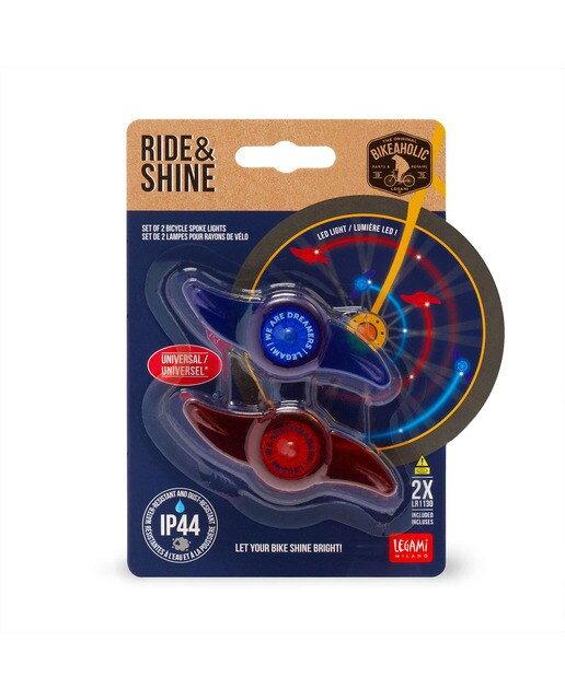 Luzes bicicleta Legami Space 4