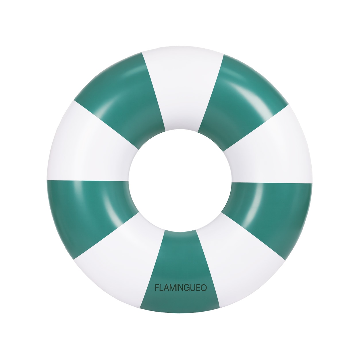 Boia donut Flamingueo riscas verde garrafa 1
